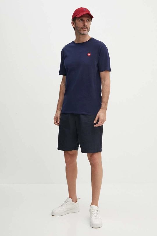 Wood Wood cotton t-shirt navy