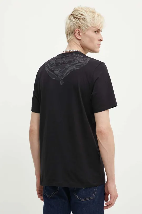 czarny C.P. Company t-shirt bawełniany 30/1 JERSEY GOGGLE PRINT T-SHIRT Męski