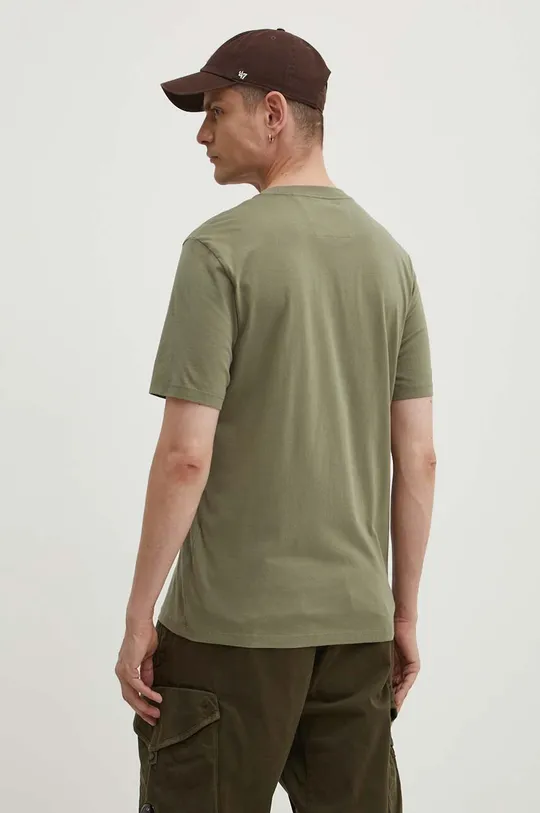 Хлопковая футболка C.P. Company 30/1 JERSEY SMALL LOGO T-SHIRT 100% Хлопок