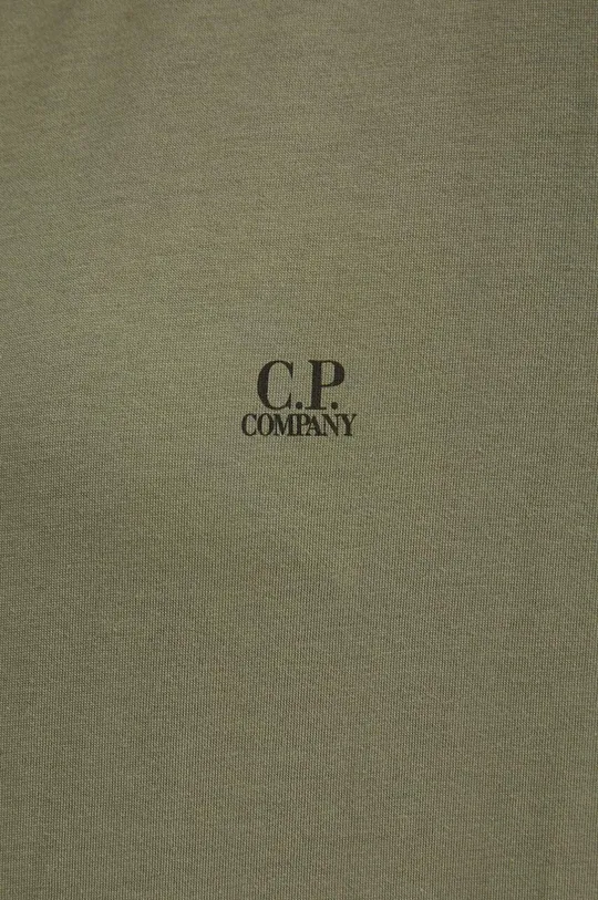 Bombažna kratka majica C.P. Company Moški