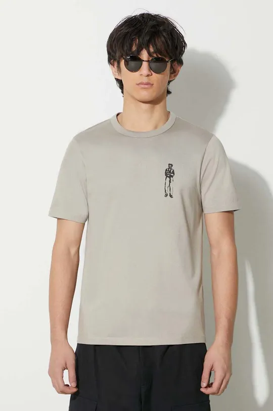 C.P. Company t-shirt bawełniany  MERCERIZED JERSEY 30/2 TWISTED BRITISH SAILOR T-SHIRT 100 % Bawełna