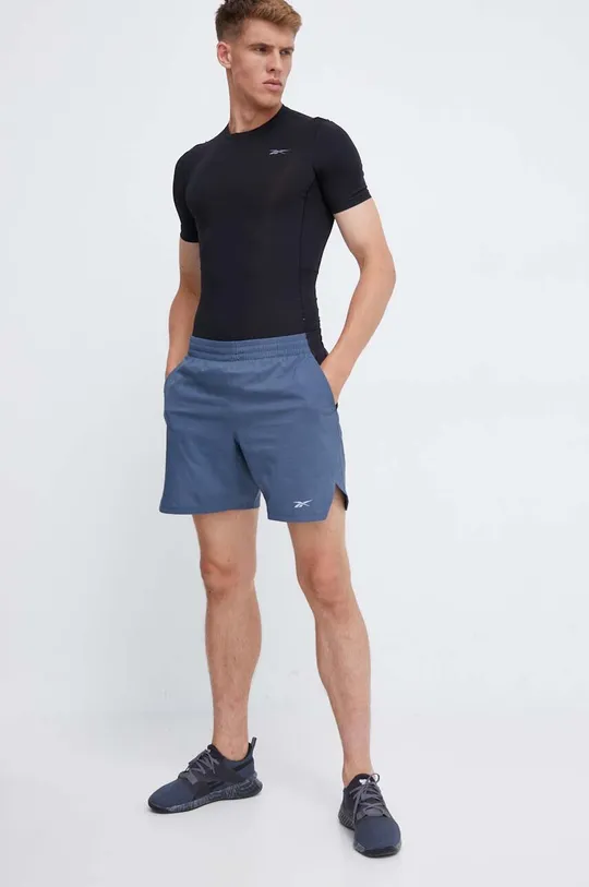 Reebok t-shirt treningowy Compression czarny