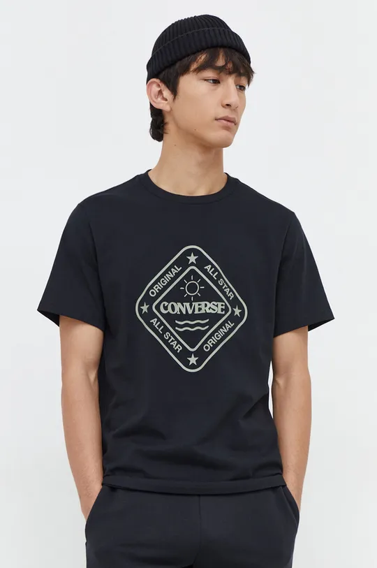 Converse t-shirt bawełniany 100 % Bawełna 