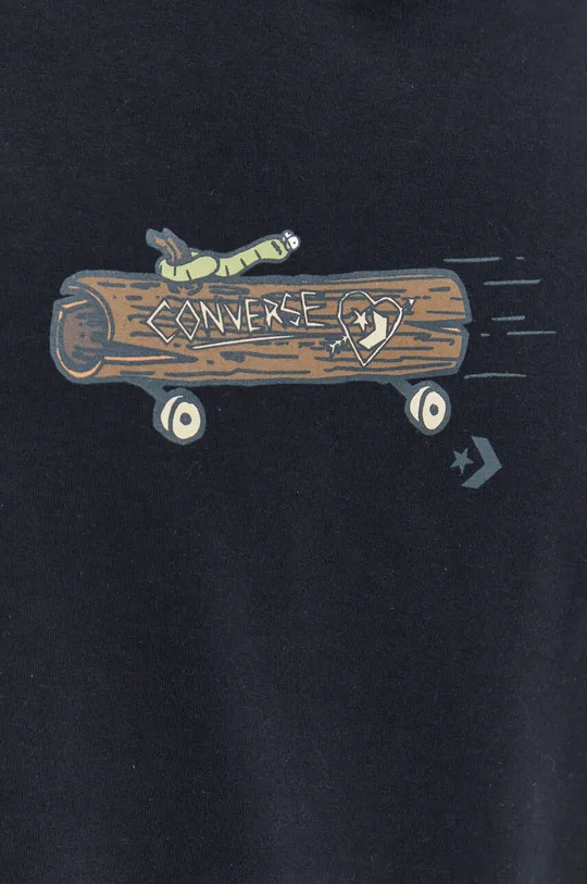 Bombažna kratka majica Converse Moški
