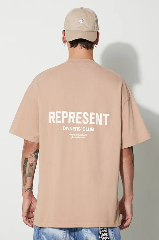 beige Represent cotton t-shirt Owners Club Men’s