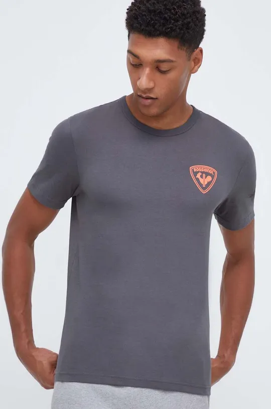grigio Rossignol t-shirt in cotone HERO Uomo