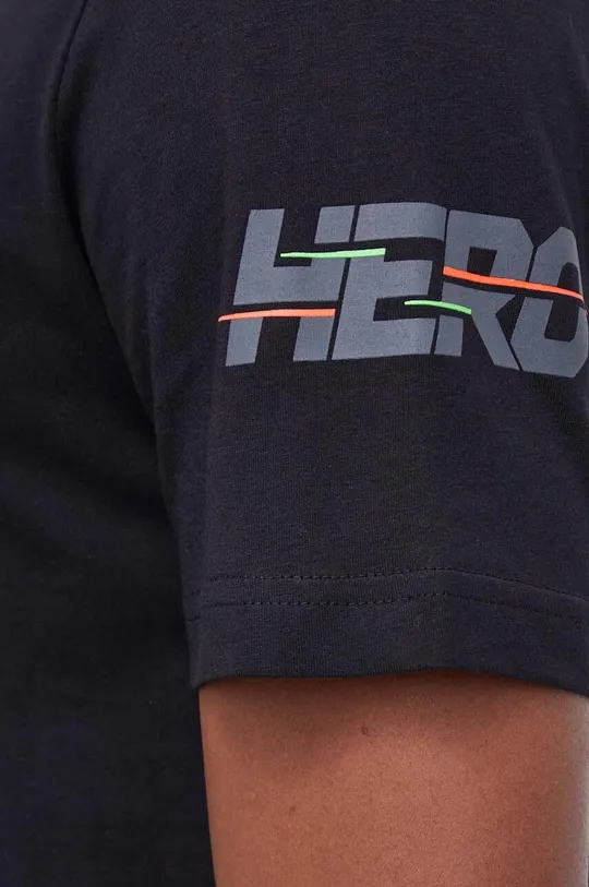 Bombažna kratka majica Rossignol HERO Moški