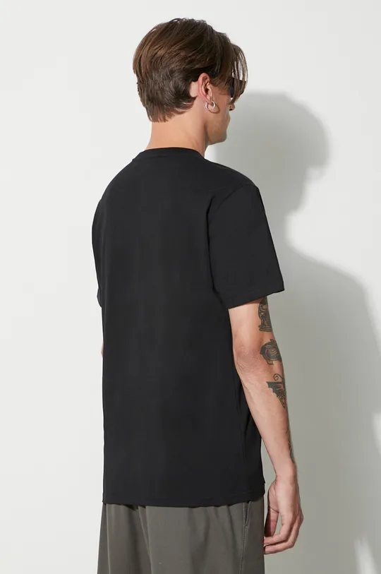 Neil Barett t-shirt bawełniany SLIM DOUBLE BOLT 100 % Bawełna