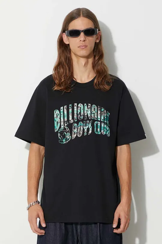 μαύρο Βαμβακερό μπλουζάκι Billionaire Boys Club NOTHING CAMO ARCH LOGO T-SHIRT Ανδρικά