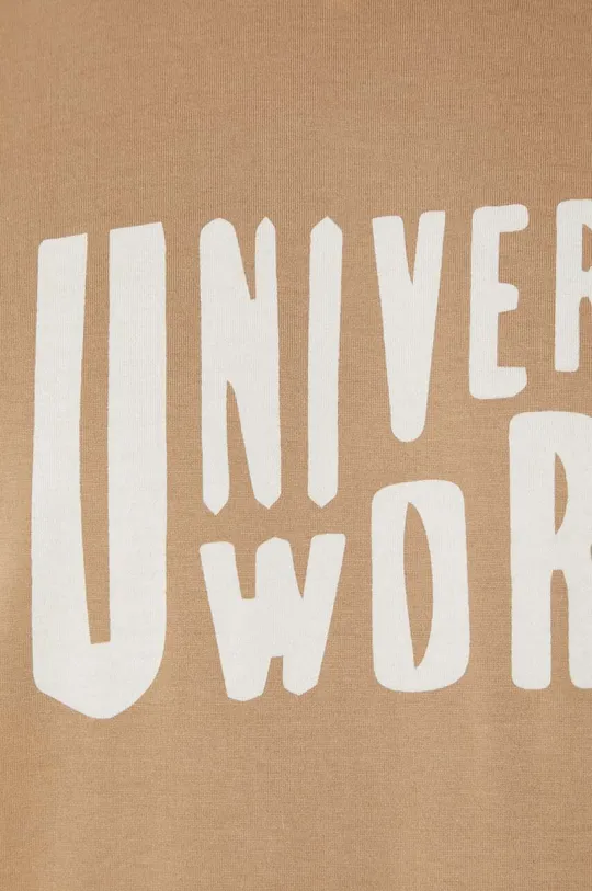 Bavlnené tričko Universal Works Mystery Train Print Tee