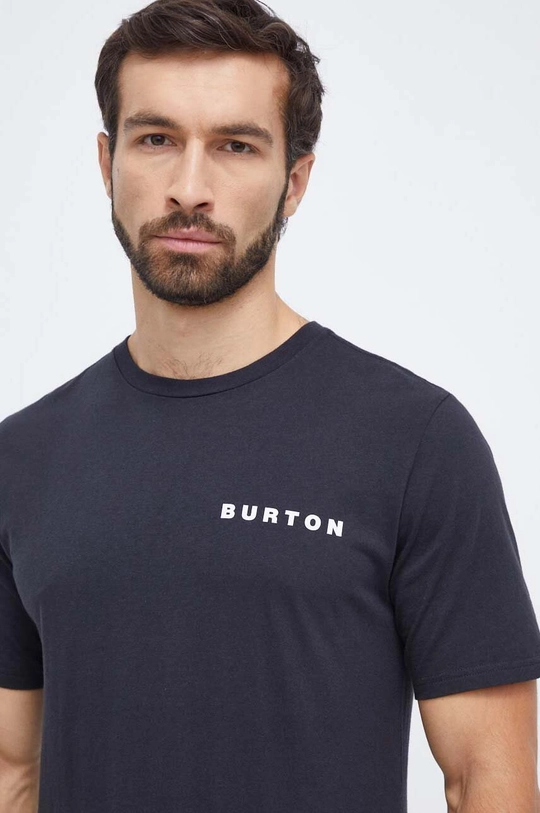 чёрный Хлопковая футболка Burton