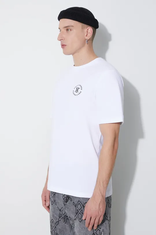 biały Daily Paper t-shirt bawełniany Circle