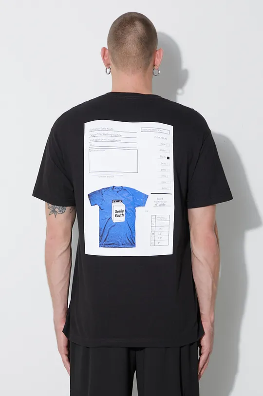 Βαμβακερό μπλουζάκι PLEASURES Techpack 100% Βαμβάκι