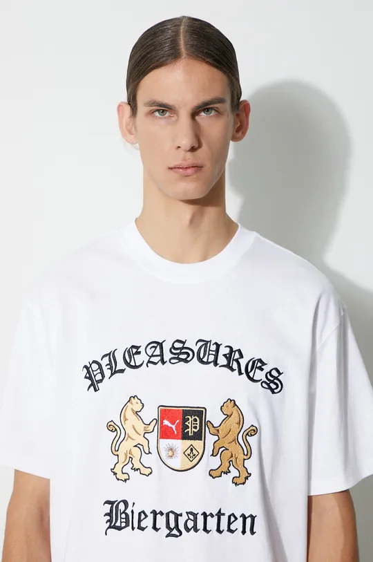 Βαμβακερό μπλουζάκι Puma PUMA x PLEASURES Graphic Tee Ανδρικά