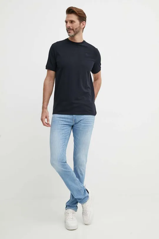 Majica kratkih rukava Karl Lagerfeld mornarsko plava