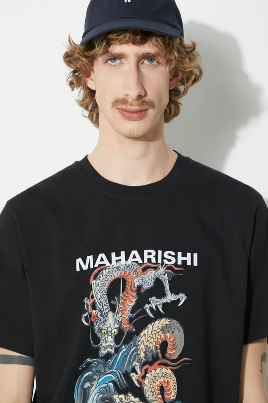 Βαμβακερό μπλουζάκι Maharishi Double Dragons Organic T-Shirt Ανδρικά