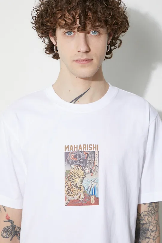 Bavlnené tričko Maharishi Tiger Vs. Dragon T-Shirt Pánsky