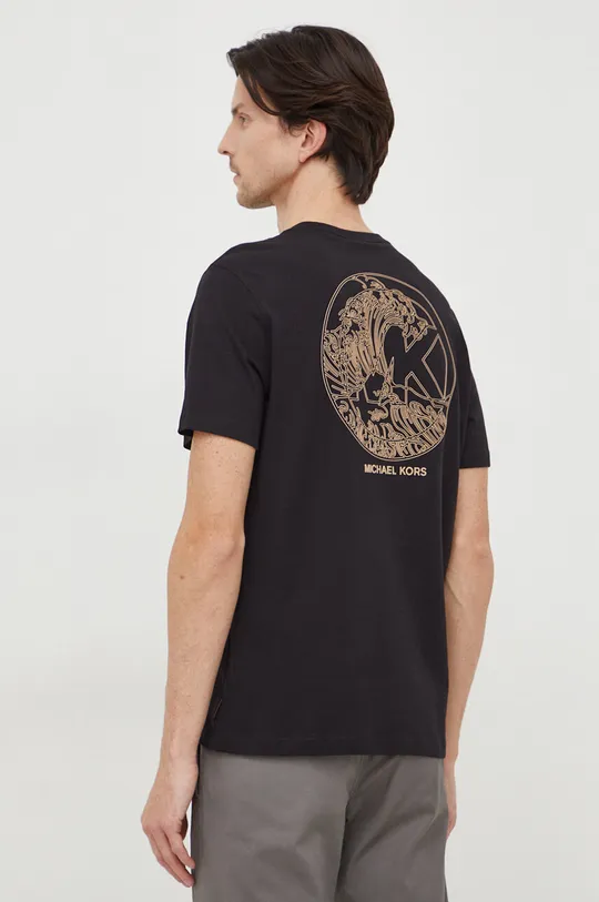 Michael Kors t-shirt in cotone nero