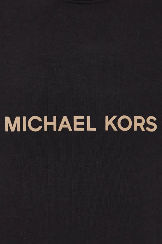 čierna Bavlnené tričko Michael Kors