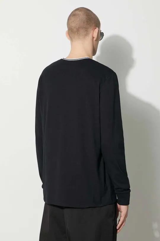 Памучна блуза с дълги ръкави Fred Perry Основен материал: 100% памук Кант: 97% памук, 3% еластан