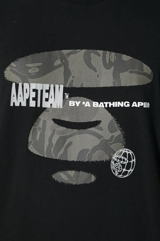 Βαμβακερό μπλουζάκι AAPE Aape Team Theme Tee
