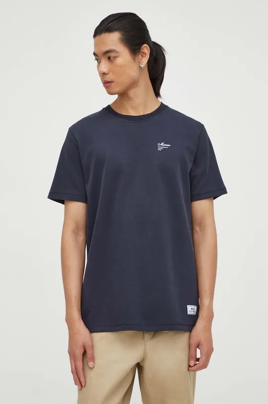 Mercer Amsterdam t-shirt in cotone blu navy
