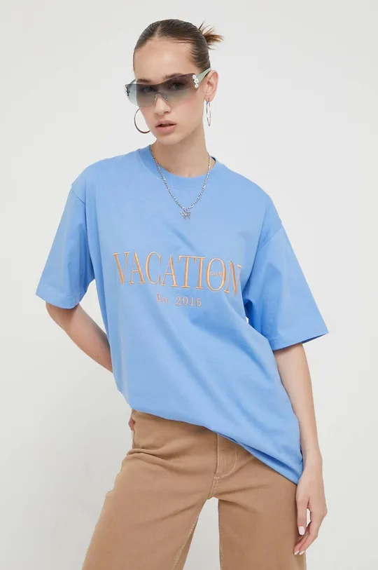 On Vacation t-shirt bawełniany Unisex