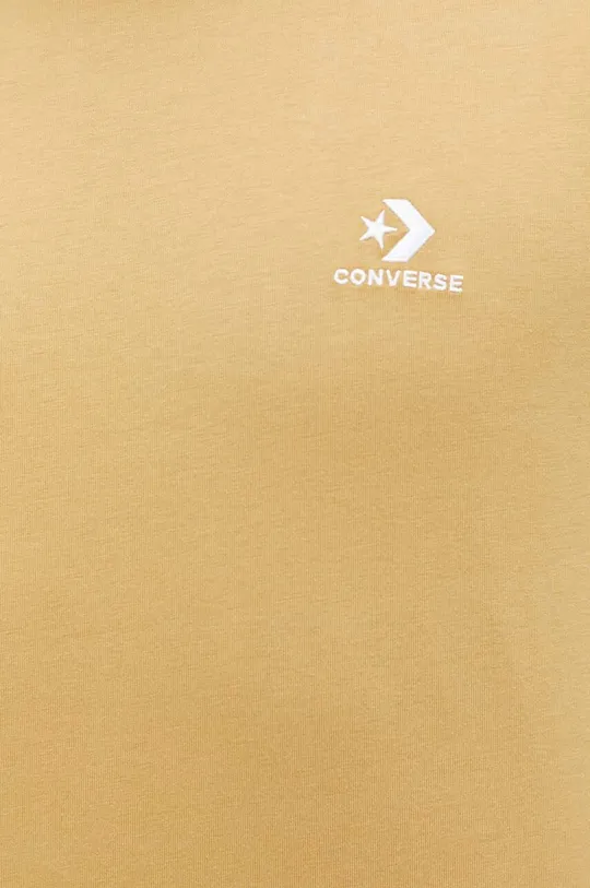 Βαμβακερή μπλούζα με μακριά μανίκια Converse Unisex