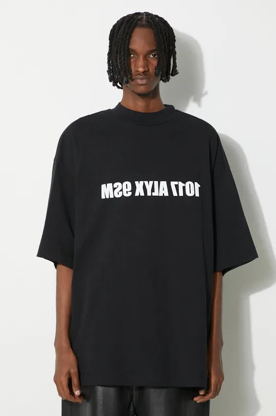 μαύρο Βαμβακερό μπλουζάκι 1017 ALYX 9SM Ανδρικά