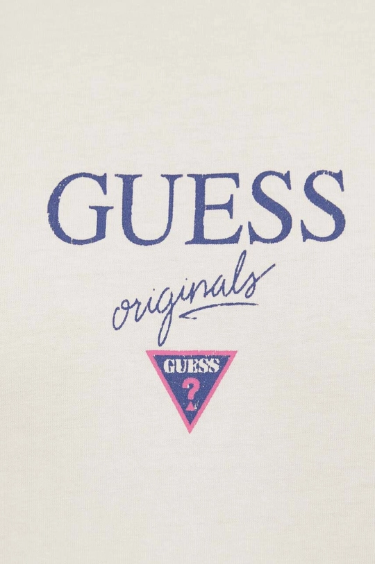 Βαμβακερό μπλουζάκι Guess Originals