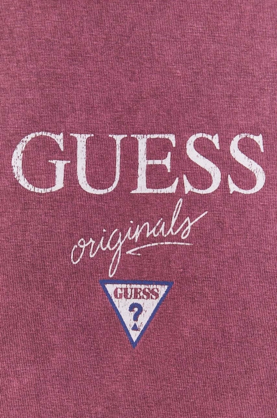 Βαμβακερό μπλουζάκι Guess Originals