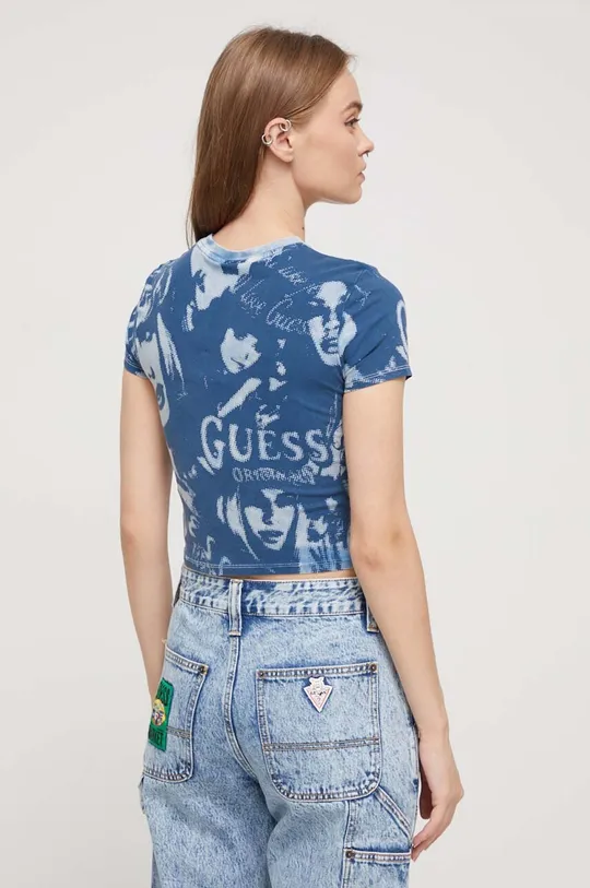 Kratka majica Guess Originals 95 % Bombaž, 5 % Elastan