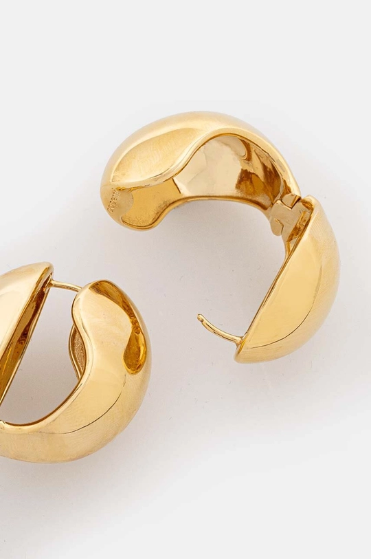 Coperni earrings Logo Earrings COPBI04725 golden AW24