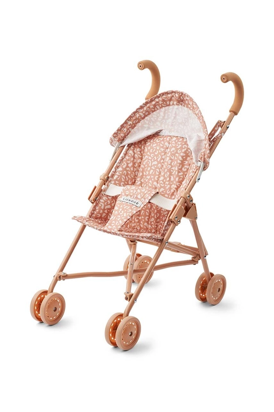 DÍVKA Kočárek pro panenky Liewood Elsie Doll Stroller LW19756 oranžová