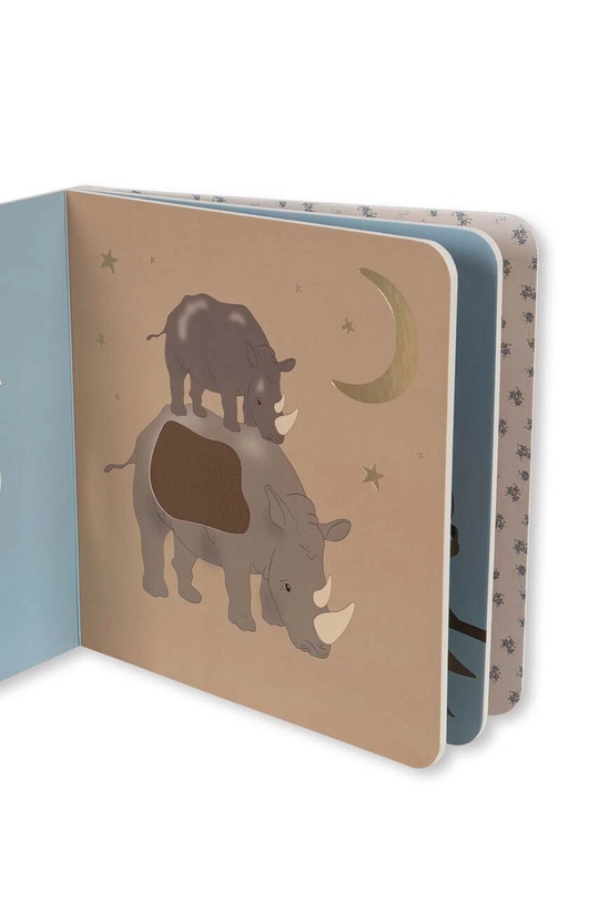 Момче Книга за активно развитие на деца Konges Sløjd TOUCH AND FEEL BOOK SAFARI FSC KS101711 бежов