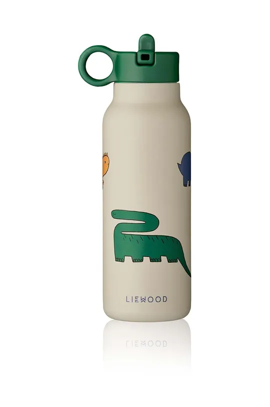 Дитяча термопляшка Liewood Falk Water Bottle 350 ml зелений LW19617
