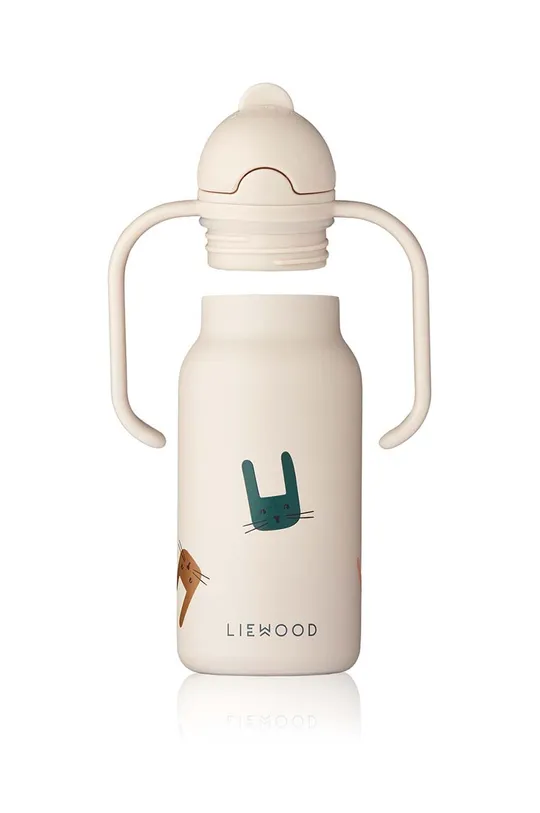 Дитяча термопляшка Liewood Kimmie Water Bottle 250 ml бежевий LW19618