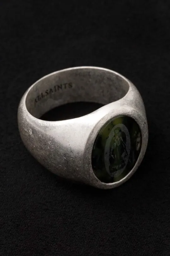 срібний Срібний перстень AllSaints Чоловічий
