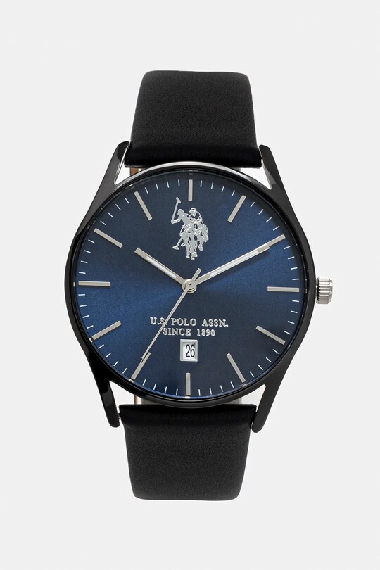 Часы U.S. Polo Assn. COLIN мужские цвет чёрный USP7090BL | ANSWEAR.ua