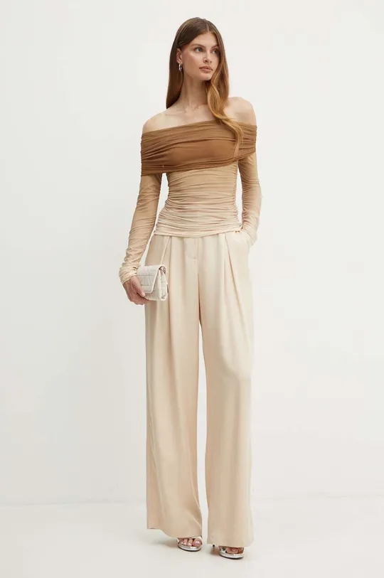 Блузка Bardot CAMELIA коричневый