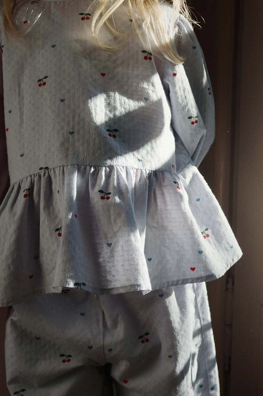 Otroška bombažna majica Konges Sløjd EVIA BLOUSE GOTS KS101395