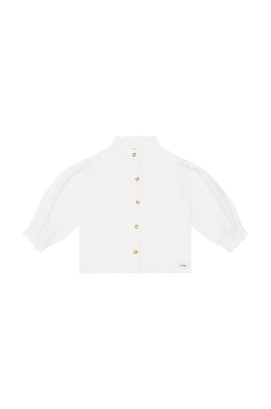 Donsje camicia per bambini Flo Blouse lunga bianco 4089600.98.128