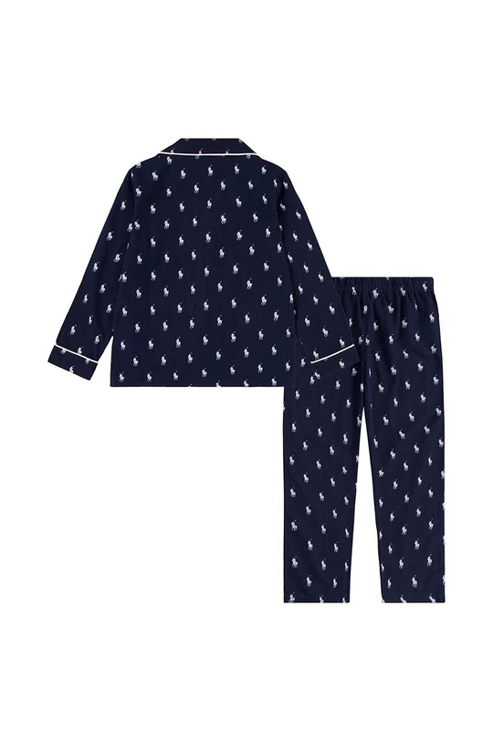 Polo Ralph Lauren pijamale de bumbac pentru copii 8P0137.BCV bleumarin AW24