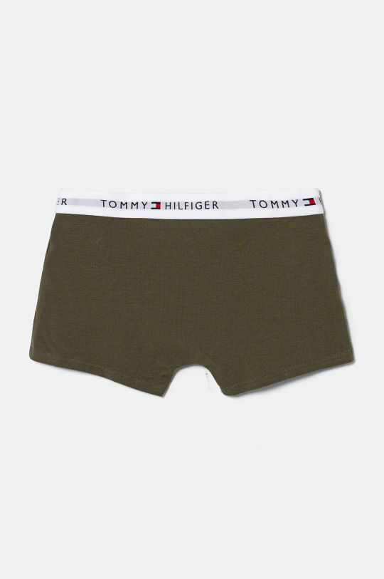 Παιδικά μποξεράκια Tommy Hilfiger 2-pack πράσινο UB0UB00550.9BYH