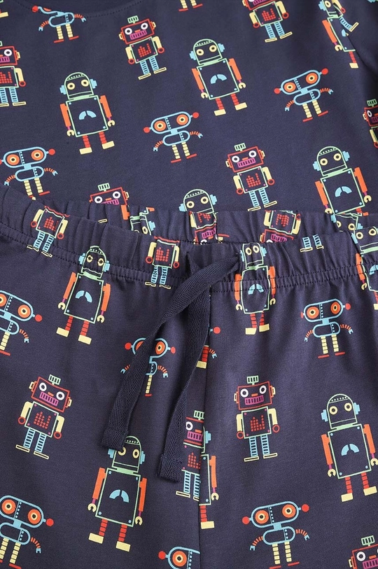 Coccodrillo pigama in lana bambino blu navy ZC4448105PJS