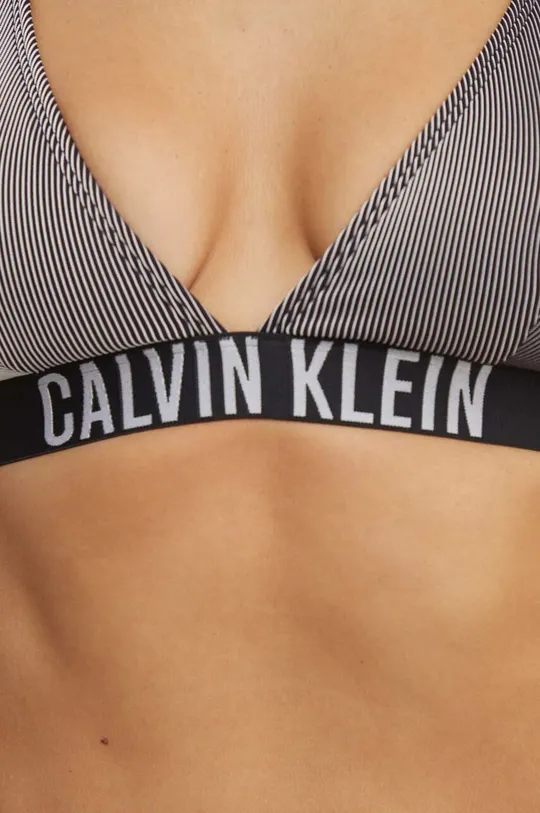 nero Calvin Klein top bikini