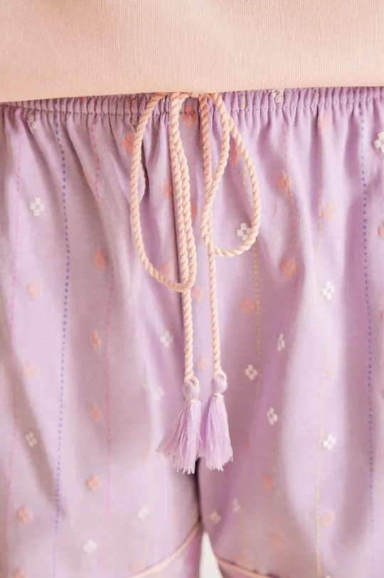 multicolor women'secret piżama bawełniana DAILY MARRAKECH