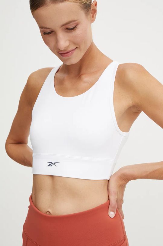 Reebok reggiseno sportivo ID Train bianco 100205238