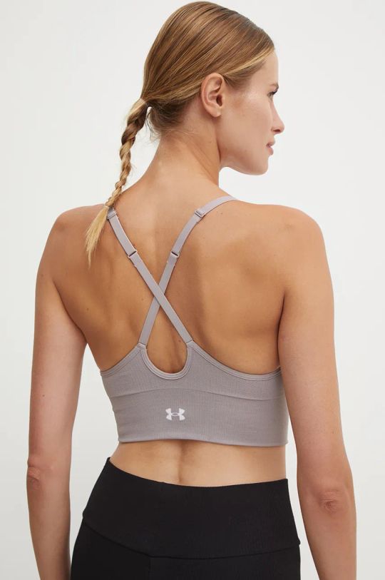 Oblečení Sportovní podprsenka Under Armour Vanish Seamless 1384417 fialová