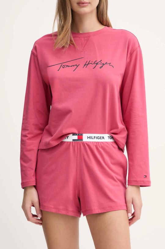 Odzież Tommy Hilfiger piżama UW0UW05630 różowy